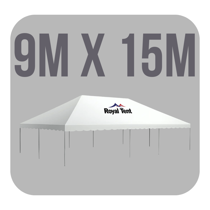 9m x 15m Heavy Duty Frame Tent - Image 2